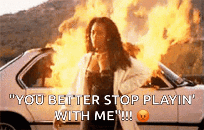 Burning Background With Angela Bassett GIF