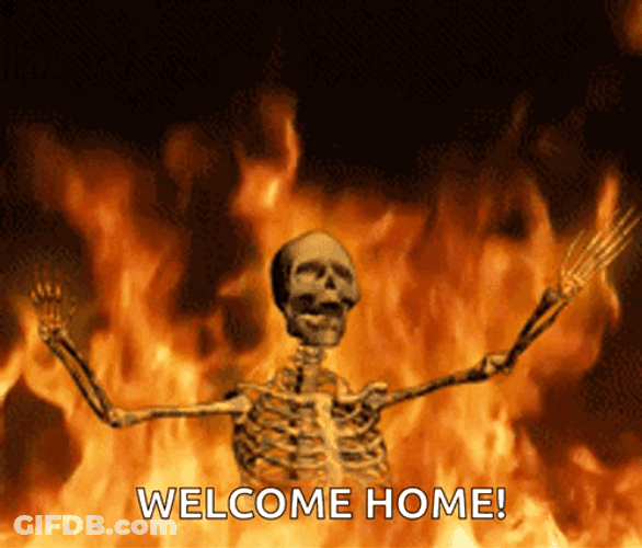 Burning Body Hot As Hell GIF