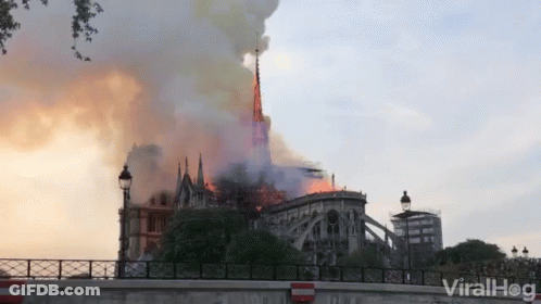 Burning Building Viralhog GIF