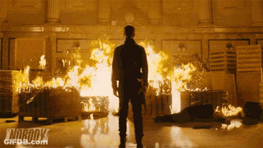 Burning Money Mister Nobody Watching GIF