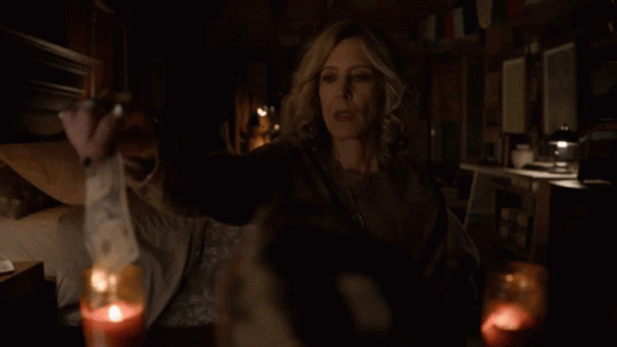Burning Money Sheryl Flaming Candle GIF