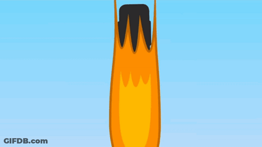 Burning Pencil Talk GIF
