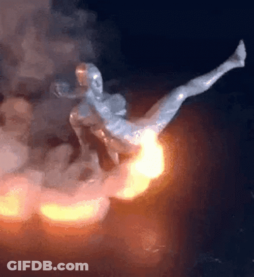 Burning Spinning Exhibition GIF