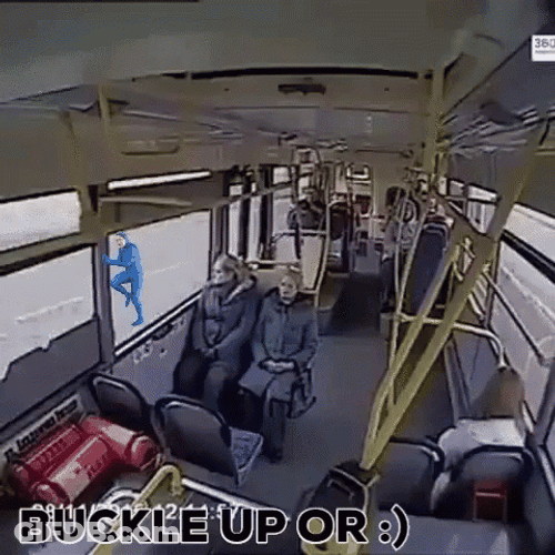 Bus Accident Buckle Up Or GIF