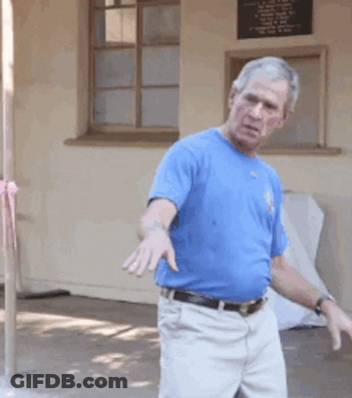 Bush Dance Gooble GIF