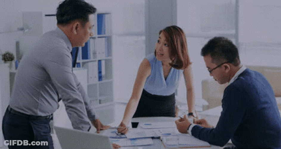 Business Collaboration Of Different People GIF