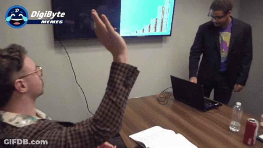 Business Meeting Raising Hand GIF