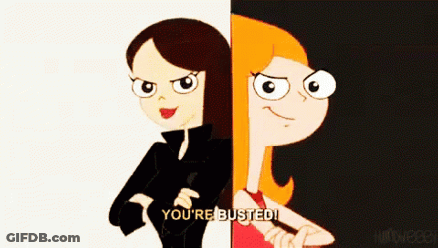 Busted GIF