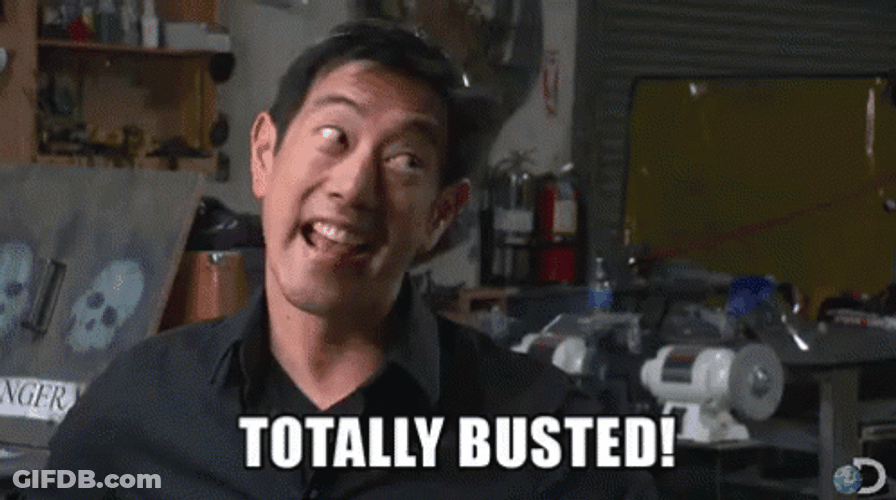 Busted GIF