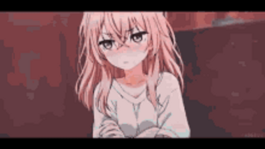 Busty Anime Girl Sajuna Inui GIF