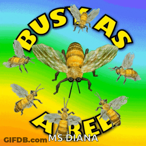 Busy As A Bee Im Busy GIF