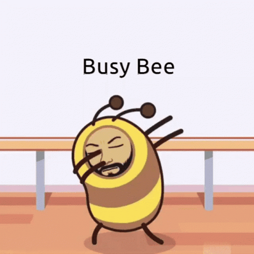 Busy Bee Dancing GIF