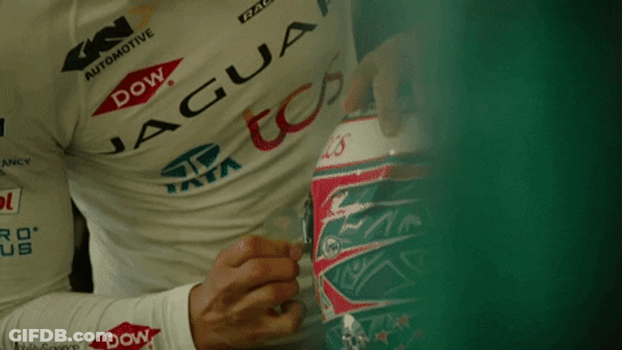 Busy Jaguar Car Racer GIF