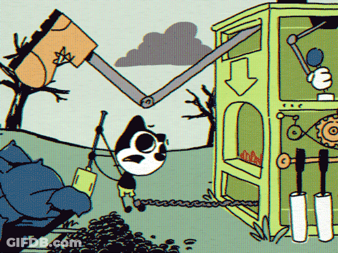 Busy Mickey Mouse GIF