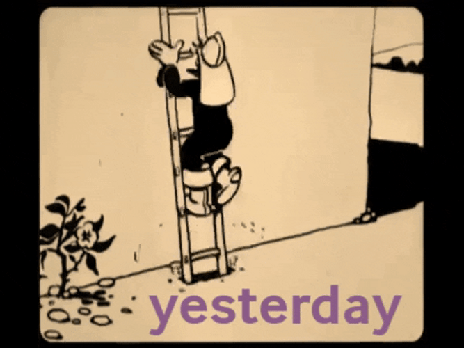 Busy Monday Climbing Endless Stairs GIF