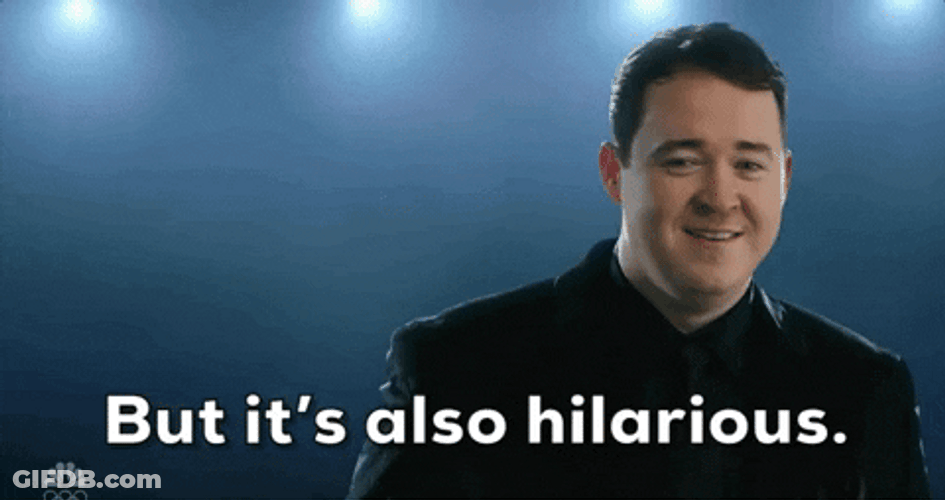 But It's Also A Hilarious Wednesday GIF