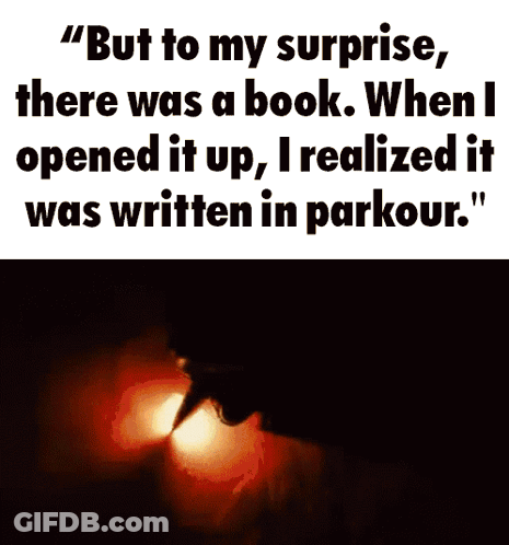 But To My Surprise There Was A Book GIF