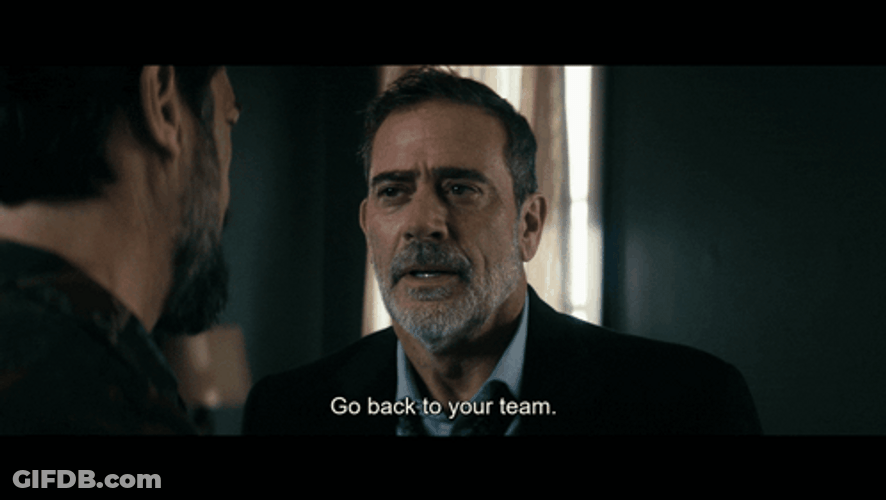 Butcher Go Back To Your Team GIF
