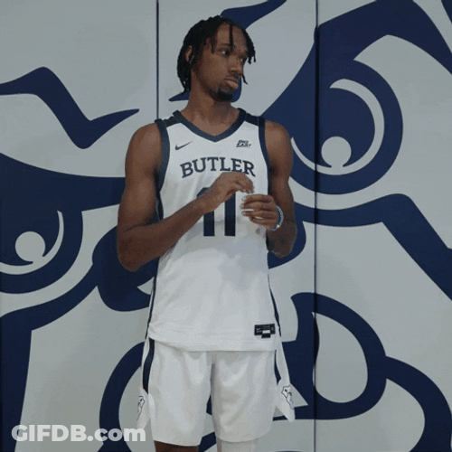 Butler Bulldogs Member Serious Face GIF