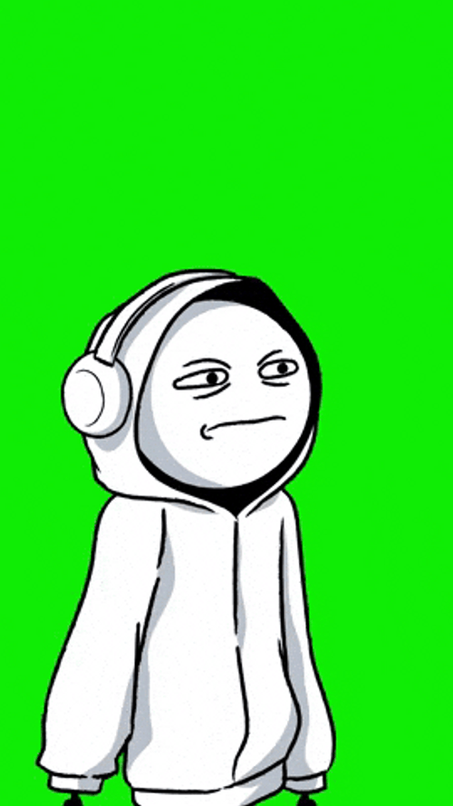 Butt Twerking Explosion Green Screen GIF
