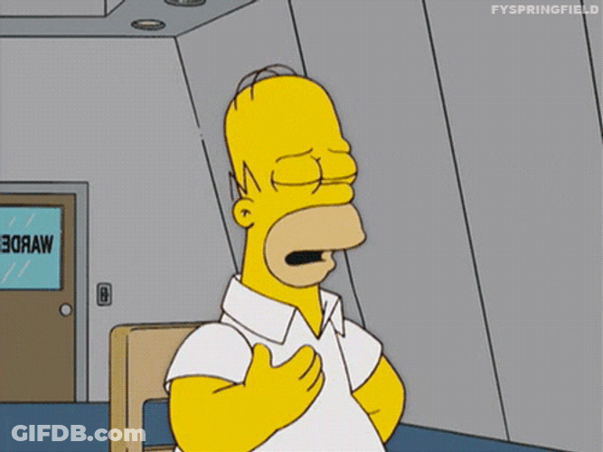 Butter Homer Simpson GIF