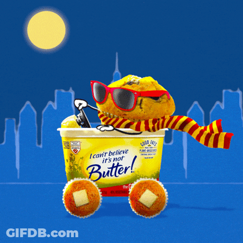 Butter Hungry Late Night GIF