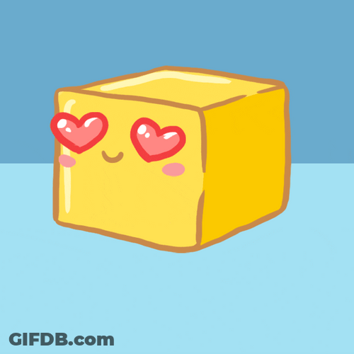 Butter Melting In Love GIF