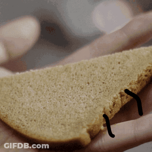 Butter Spread On Bread GIF