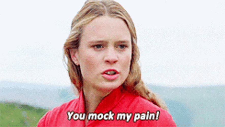 Buttercup You Mock My Pain GIF