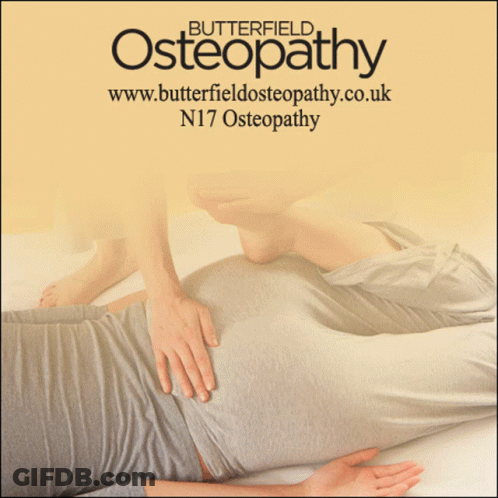 Butterfield Osteopathy Ad Woman Laying On Pillow GIF