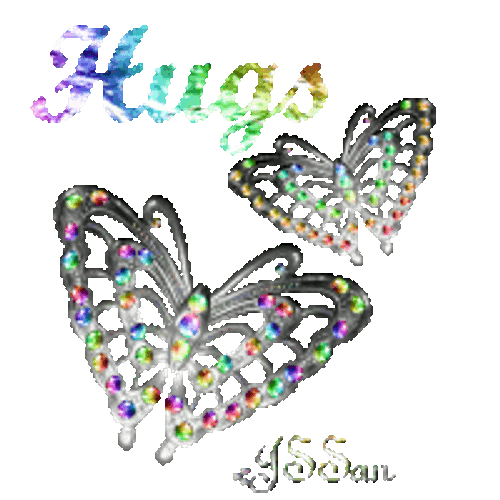 Butterflies Julee San Gidf Sticker GIF