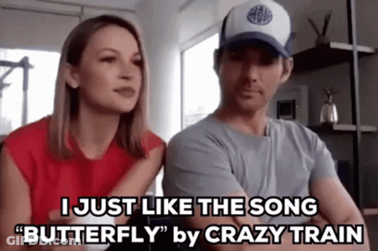 Butterfly By Crazy Train GIF