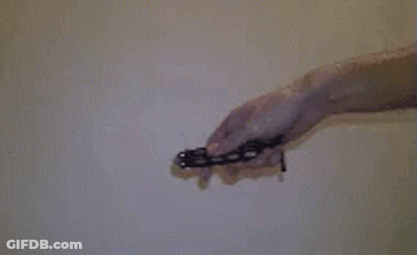 Butterfly Knife Opening Closing Technique GIF