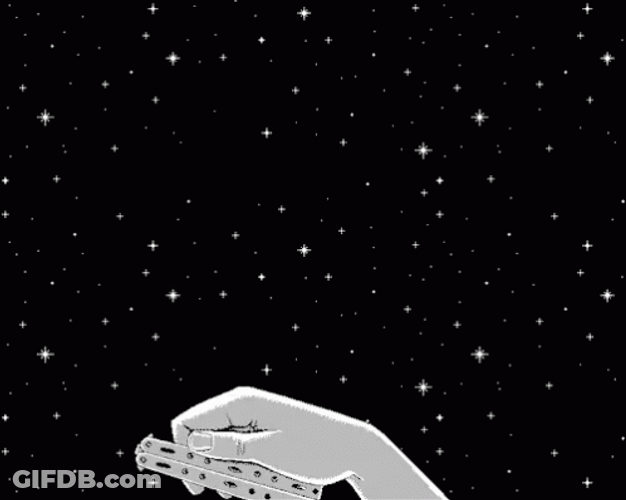 Butterfly Knife Technique Art Universe GIF
