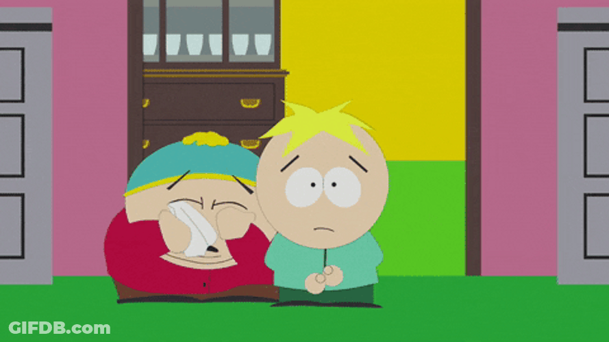 Butters All Crying GIF