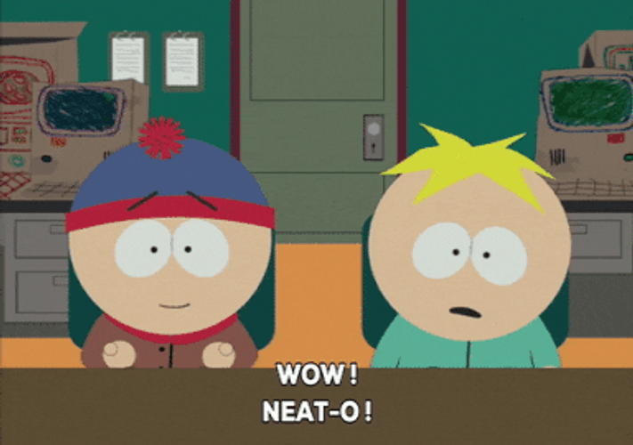 Butters Stoch Wow Neat GIF