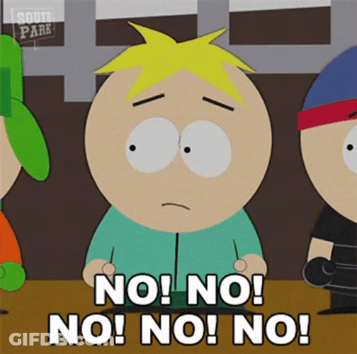 Butters Stotch No GIF