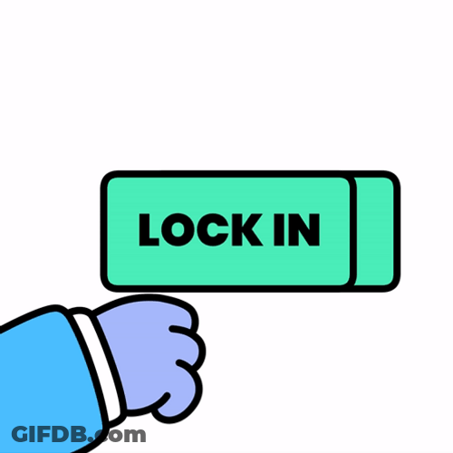 Button Pushed And Locked In GIF