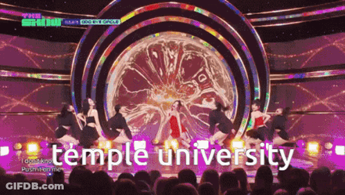 Button Saying Temple Votes Early Sep 28 - Oct 27 GIF