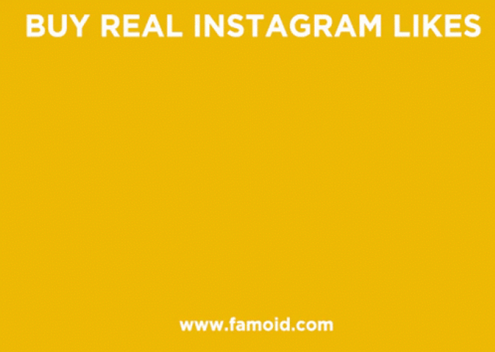 Buy Real Instagram Likes Advertisement GIF