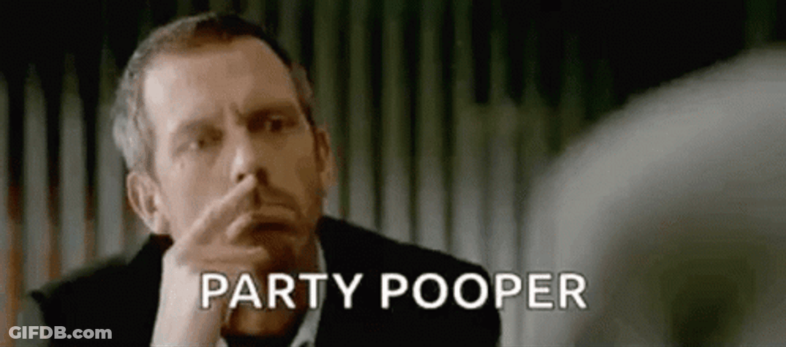 Buzz Kill Dr House Lips Wiggle GIF