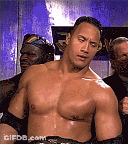 Buzz Kill Dwayne The Rock Eye Roll GIF
