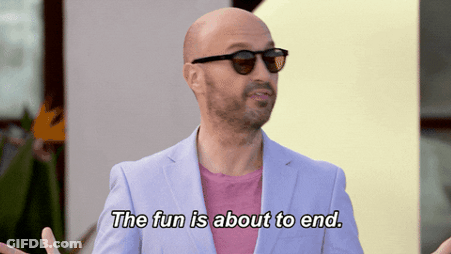 Buzz Kill Joe Bastianich MasterChef GIF