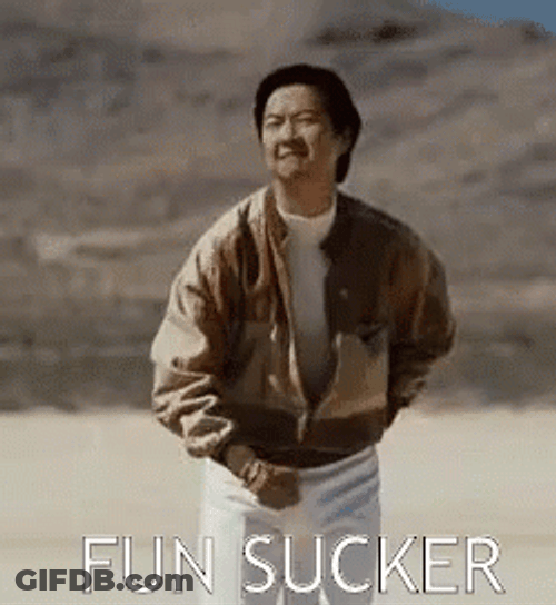 Buzz Kill Ken Jeong Fun Sucker GIF