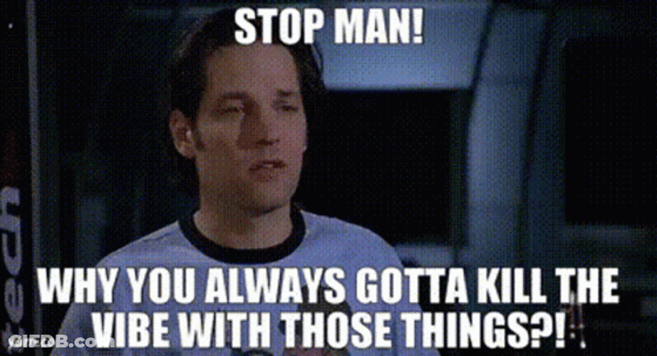Buzz Kill Romany Malco 40Year Old Virgin GIF