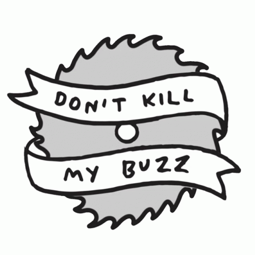 Buzz Kill Spinning Saw Blade Animation GIF
