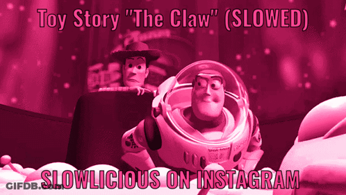 Buzz Lightyear And Woody From Toy Story Slowed On Reddit GIF