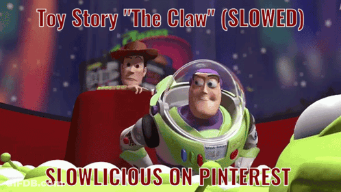 Buzz Lightyear And Woody Toy Story Poster GIF