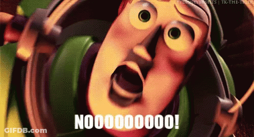 Buzz Lightyear Dancing Saying Not Today Zurg GIF