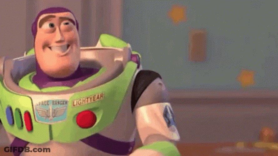 Buzz Lightyear Funny Face GIF